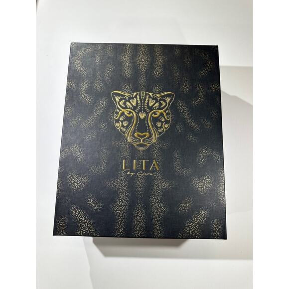 LITA by CIARA Solid Square Toe Leather Slide Heel in Silver Sz 40EU / 9US - Picture 9 of 9